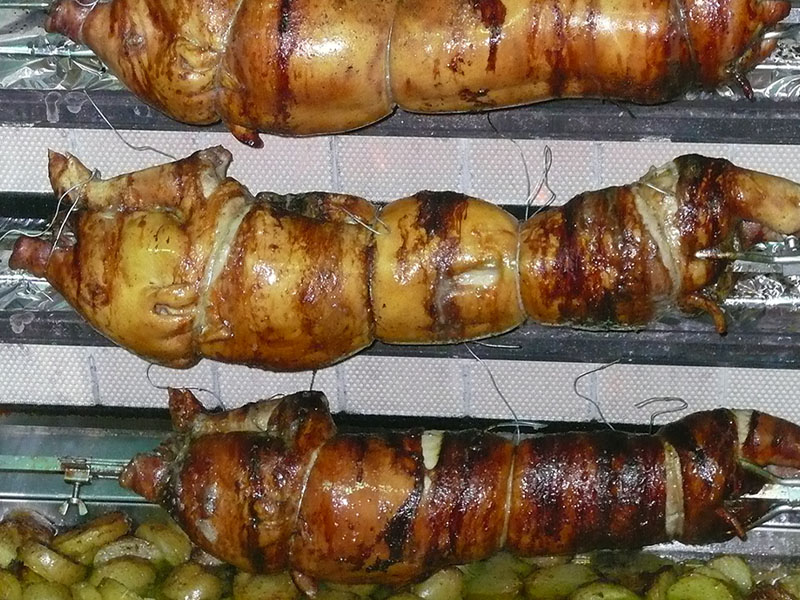 Cochinillo al ast