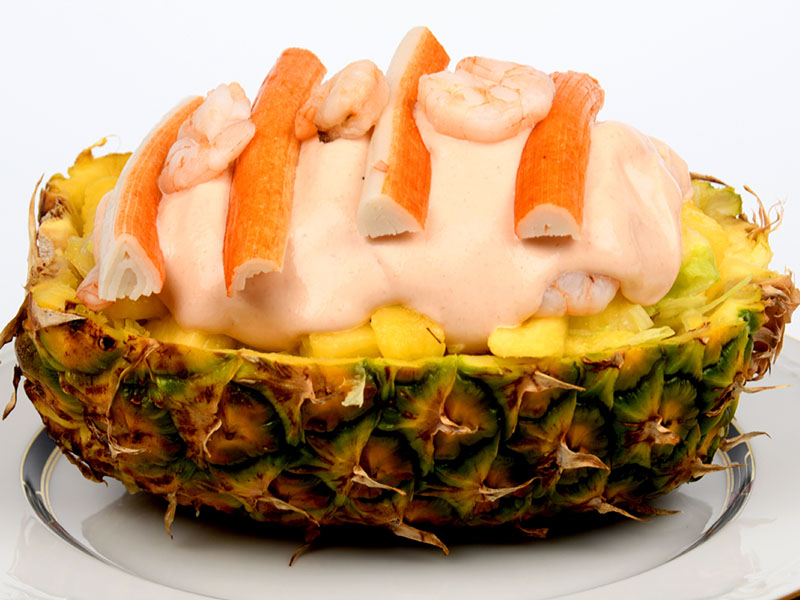 Cóctel de gambas