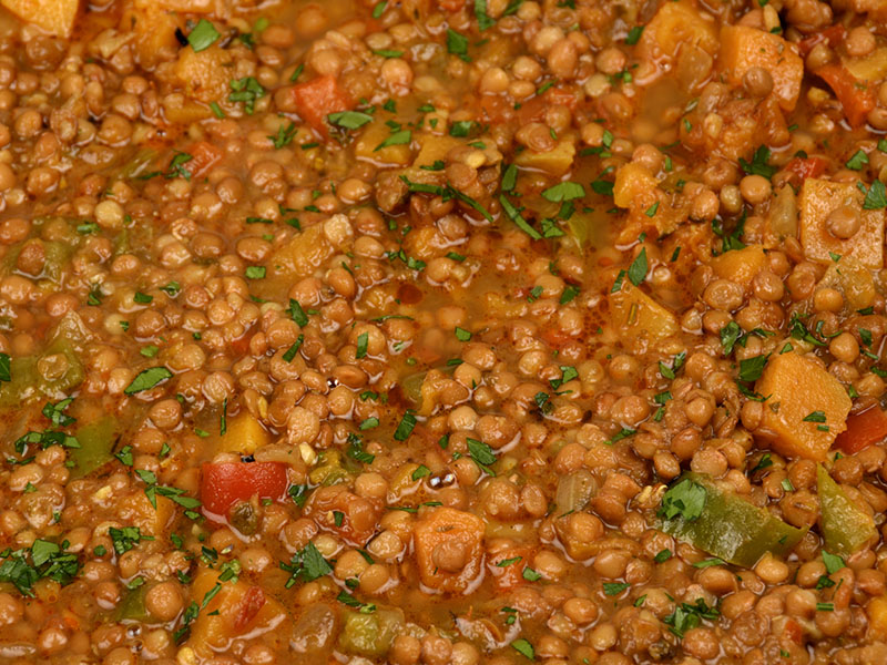 Lentejas con verduras
