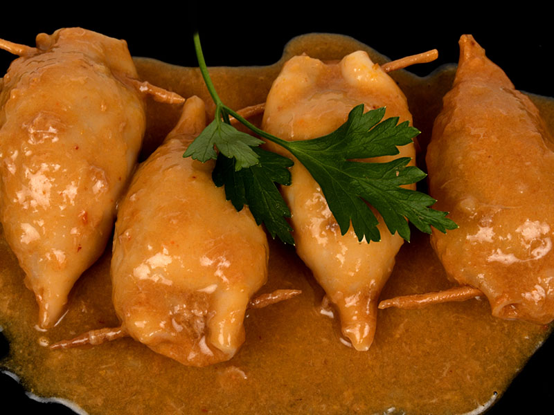 Calamares rellenos