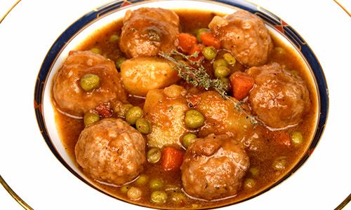 Albóndigas en salsa